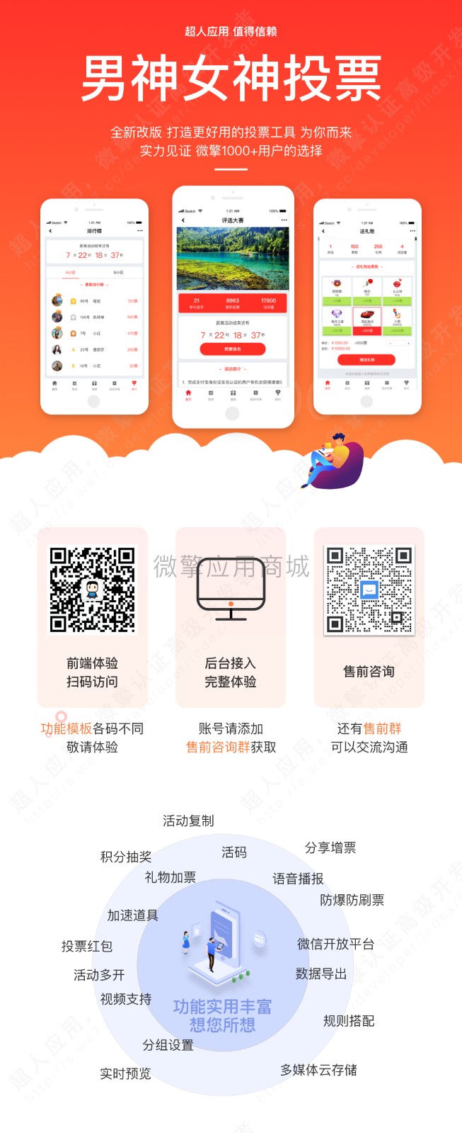 男神女神投票 v5.5.21插图