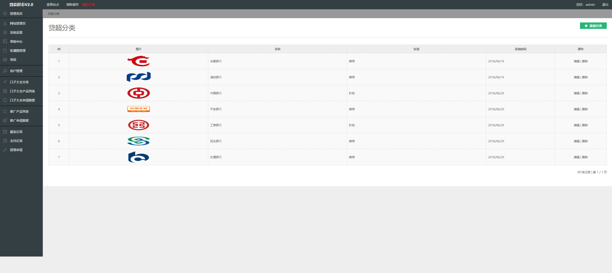立刻贷借贷平台纯净版源码 小额借贷大数据已对接免签支付插图6