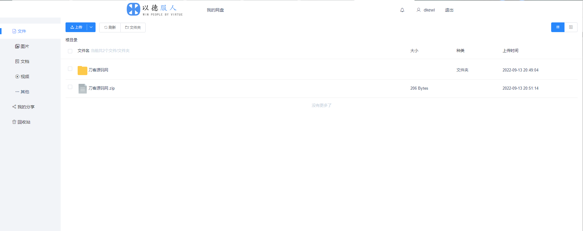最新云存储网盘系统_文件分享系统_文件存储系统插图1