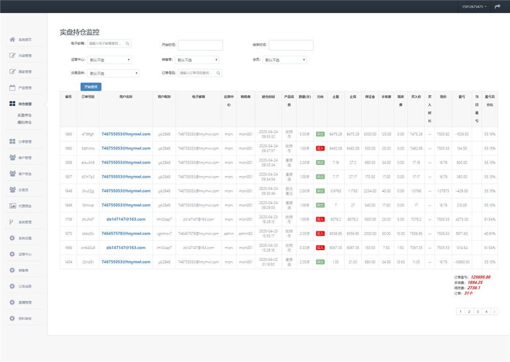 三合一交易所金融理财系统+修复后台+(点位+时间+双位盘)插图9