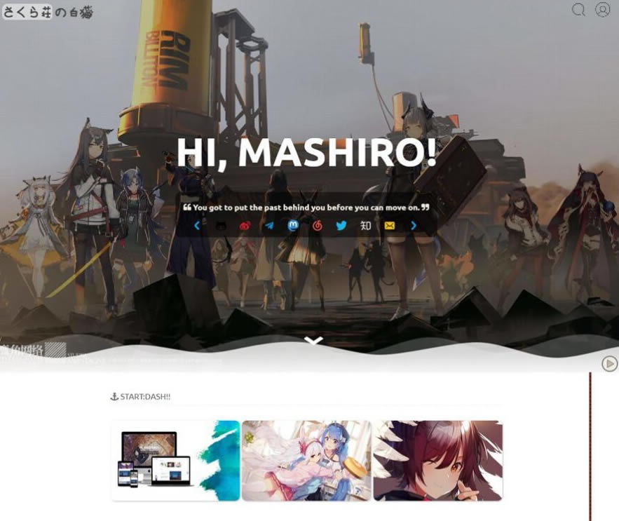 WordPress二次元博客主题模板-Sakurairo v2.5.1.1