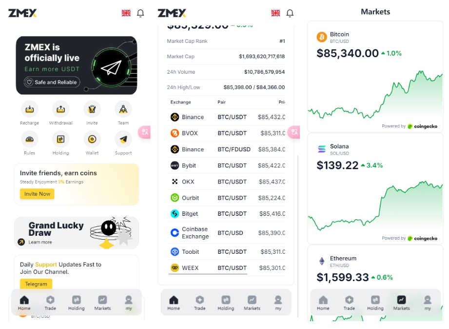UI精美区块链管理系统架构设计海外版AI量化区块链系统源码插图