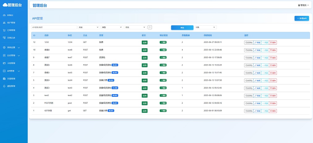 一款多功能的接口管理系统-OneAPI插图1
