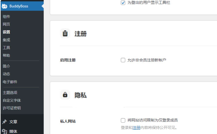 WordPress 社区主题–BuddyBoss插件插图