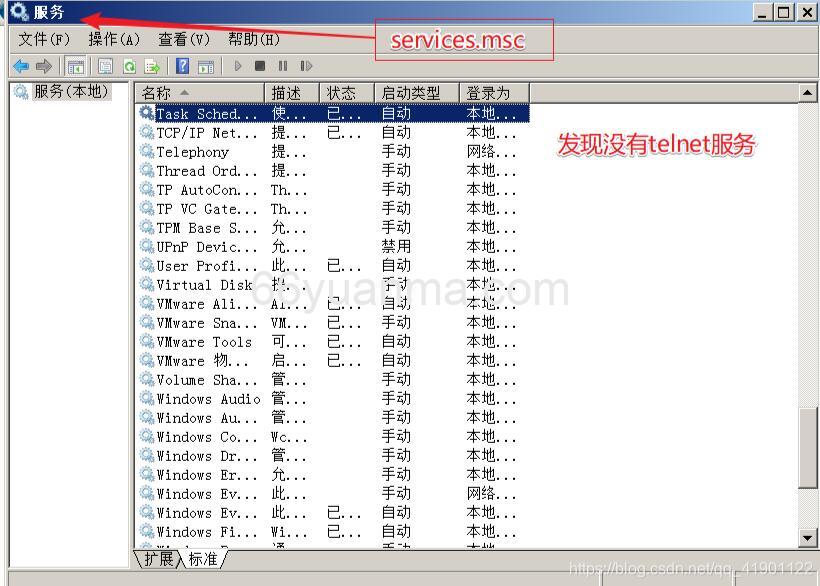 如何开启Window2008的telnet服务插图 如何开启Window2008的telnet服务插图