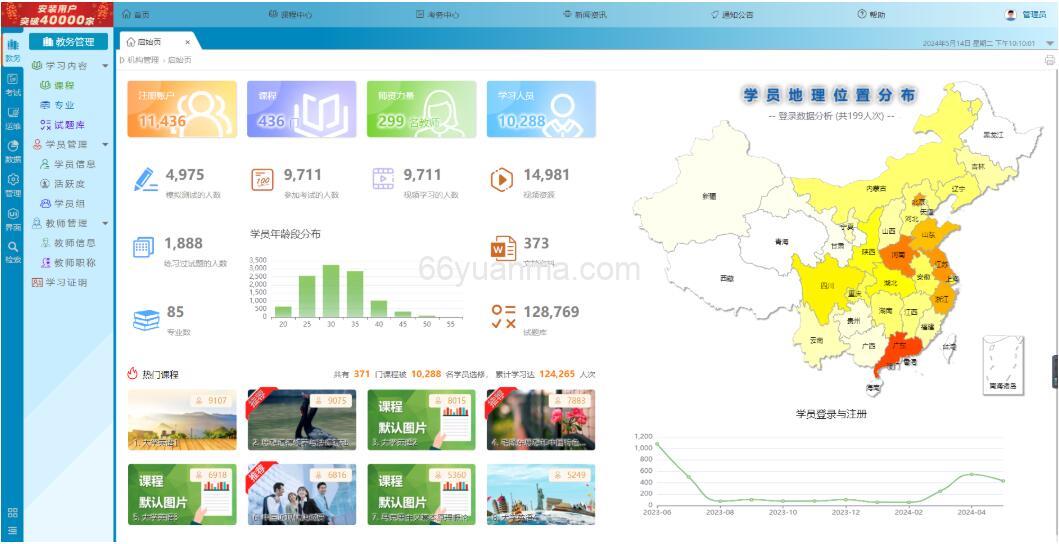 AI培训学习-题库-考试-视频-直播系统源码插图5