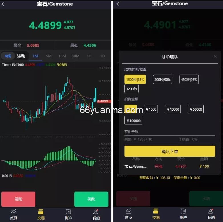 二开版微交易系统 贵金属交易平台 贵金属交易平台 贵金属交易app下载 微盘交易系统