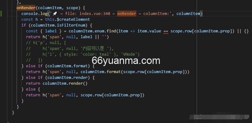 vue项目中使用VNodes虚拟节点插图2 vue项目中使用VNodes虚拟节点插图2