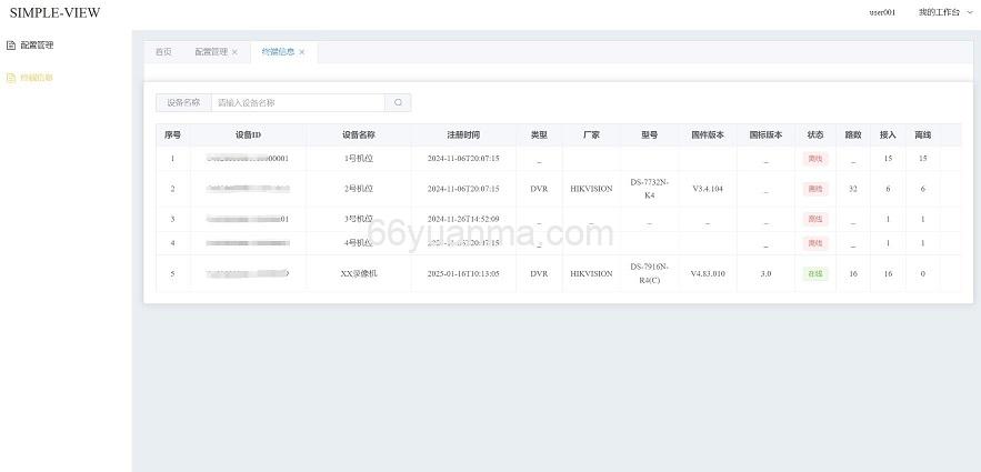基于GB28181的视频监控系统源码插图1