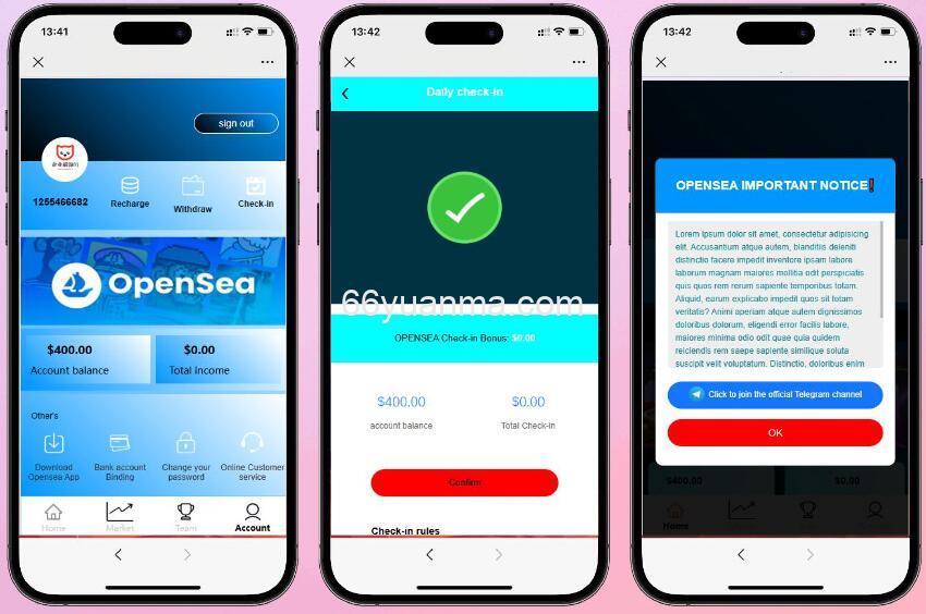 最新海外NFC理财系统源码/三级代理/可自定义产品类型的源码插图1