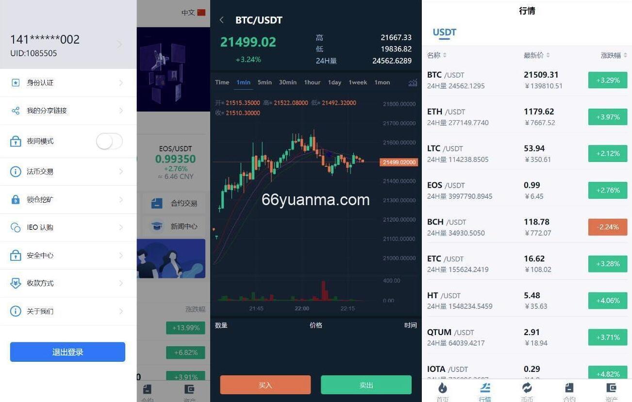 最新交易所多语言源码+完整数据/币币交易/法币交易/C2C交易/合约交易插图1 最新交易所多语言源码+完整数据/币币交易/法币交易/C2C交易/合约交易插图1