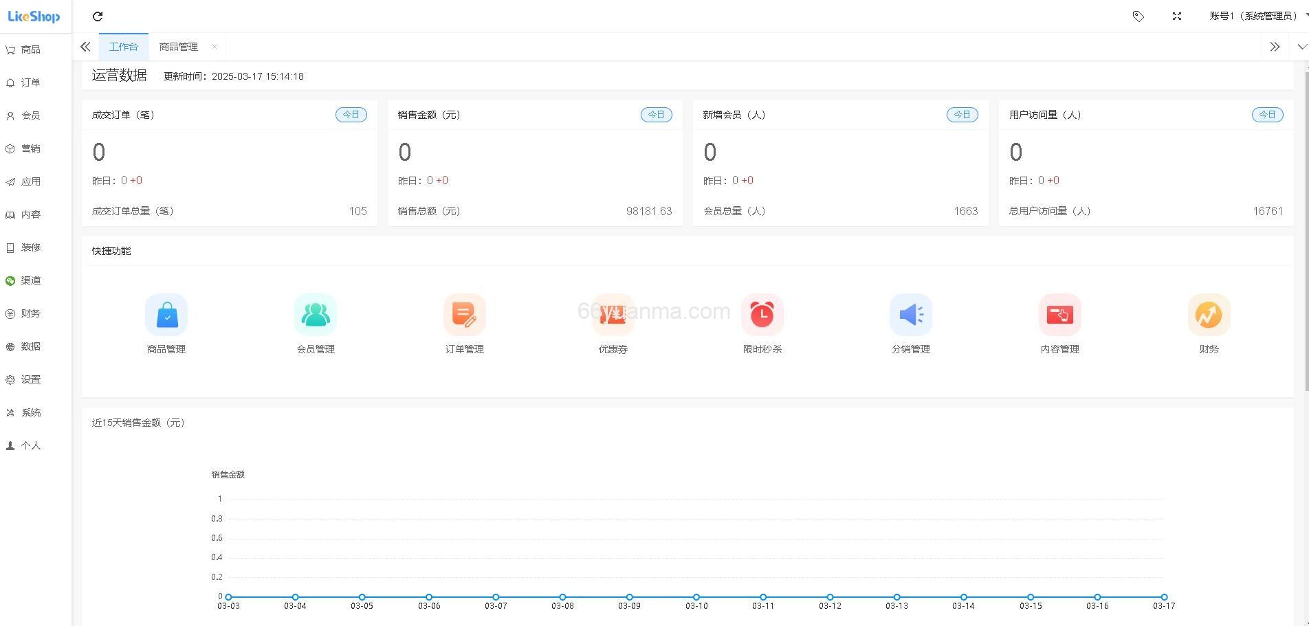 LikeShop企业单商户商城系统源码开源TP+uniapp开源前端 支持免费商用插图2