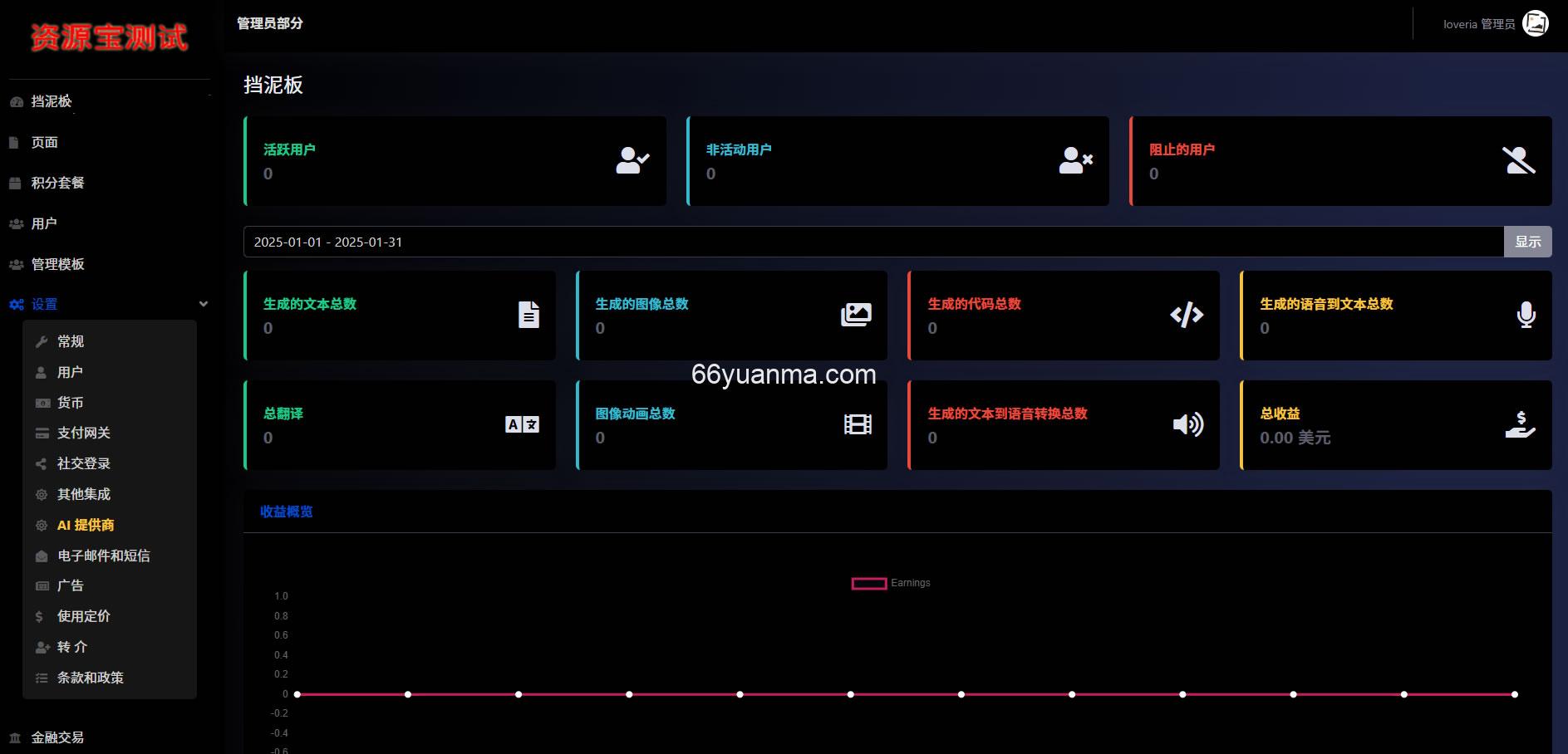 2025最新AI源码开源版_chat开源版_AI翻译_语音生图源码插图1