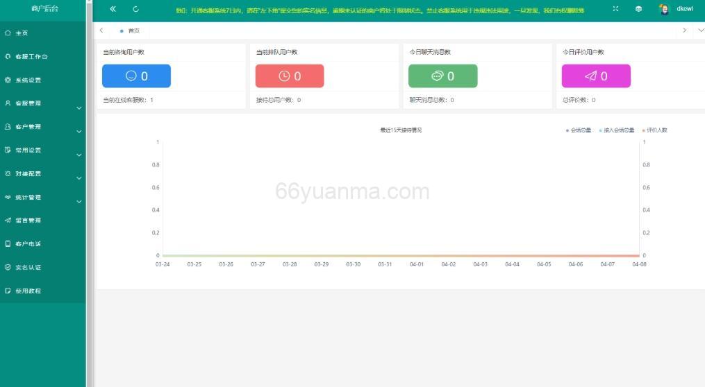 运营级在线客服系统源码 智能客服平台 客服系统/ 网页客服/ 多坐席客服 附安装教程插图3 运营级在线客服系统源码 智能客服平台 客服系统/ 网页客服/ 多坐席客服 附安装教程插图3