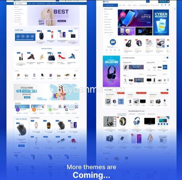 跨境电商在线商城 – 完整的电子商务APP端和web端程序插图1
