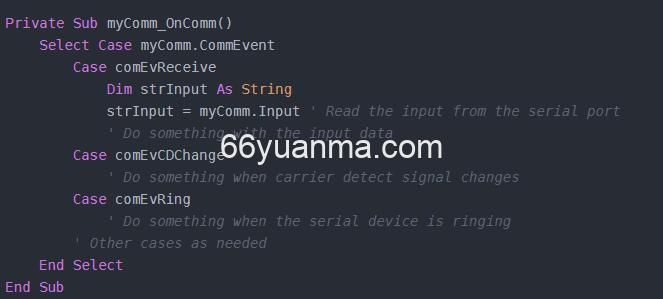 Visual Studio版本中MSCOMM控件串行通信开发指南