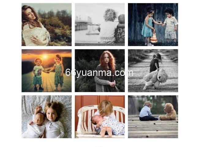 粉红色摄影工作室作品展示网站模板源码插图1 粉红色摄影工作室作品展示网站模板源码插图1