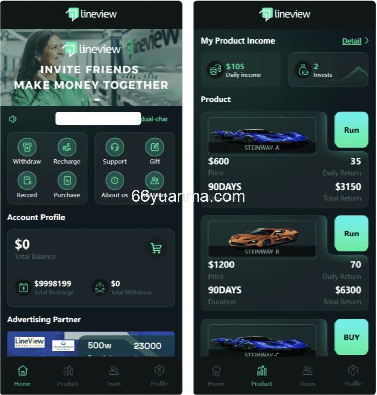 海外汽车投资理财源码 附前后端源码插图