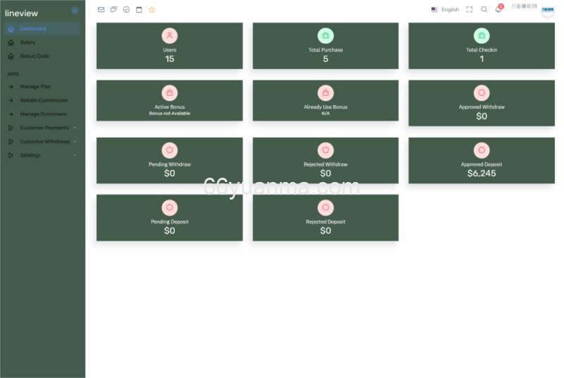 海外汽车投资理财源码 附前后端源码插图2