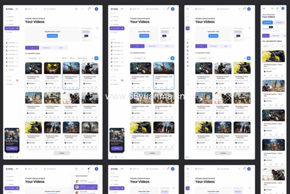 新版游戏APP后台管理系统HTML网站模板源码UI设计界面模板源码插图1