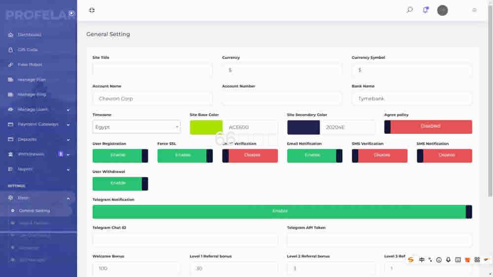 理财系统源码/虚拟币投资/礼物系统/可自定义产品插图4