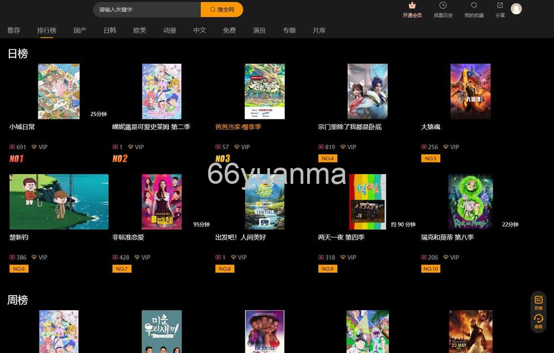 新版麻豆视频模板_咪哩视频二开苹果CMS源码（VIP/积分/多端适配）插图2