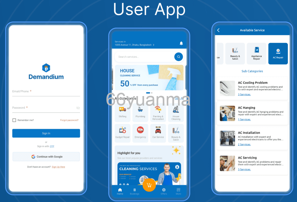 最新海外用的上门维修预约系统源码下载｜Laravel + Flutter 多商家政服务平台