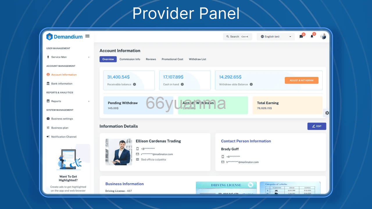 最新海外用的上门维修预约系统源码下载｜Laravel + Flutter 多商家政服务平台插图2