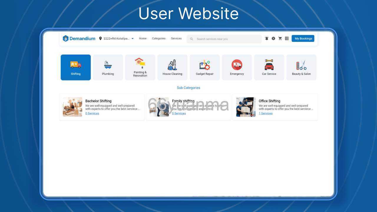最新海外用的上门维修预约系统源码下载｜Laravel + Flutter 多商家政服务平台插图6