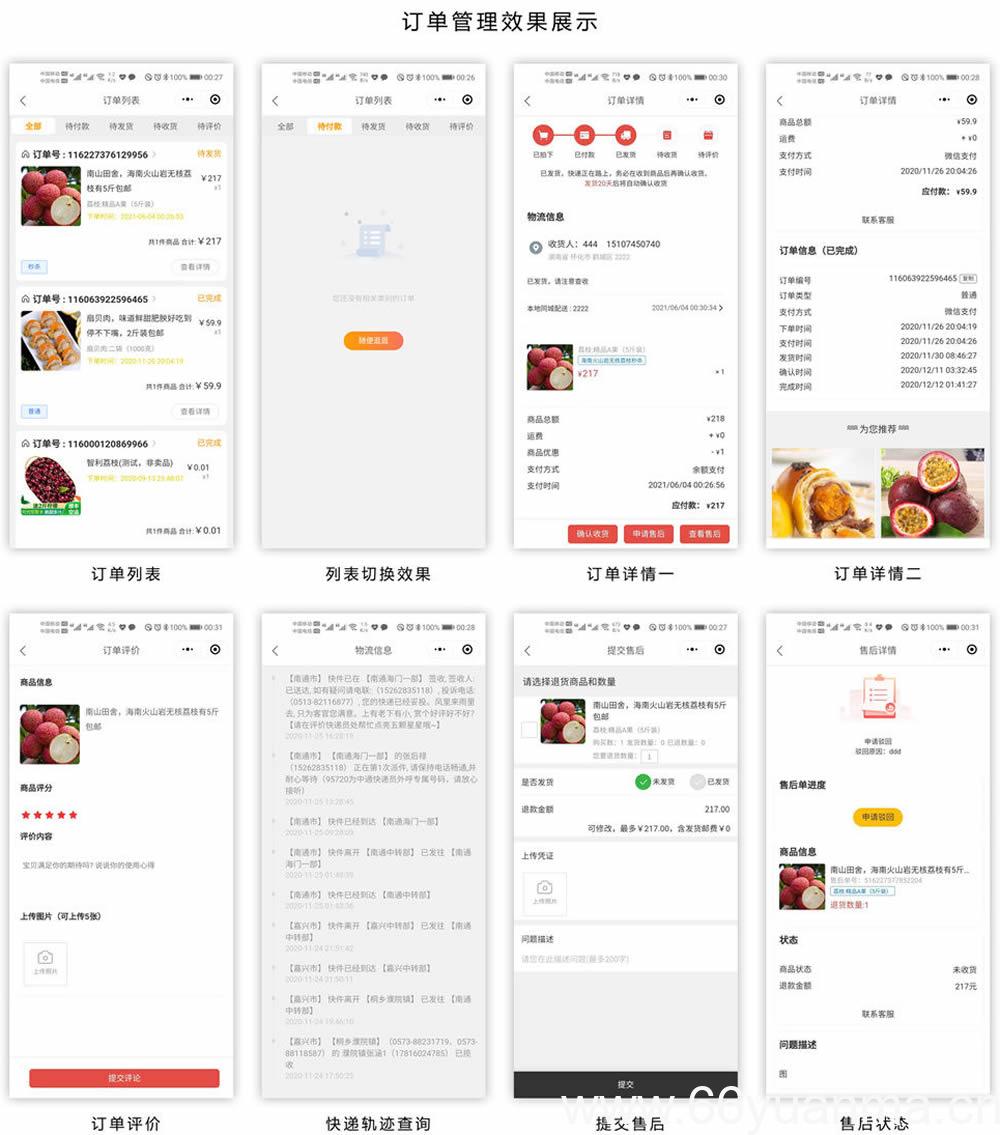 核心商城系统是基于 Asp.Net 9.0、Uni-App开发、支持可视化布局的小程序商城系统插图4