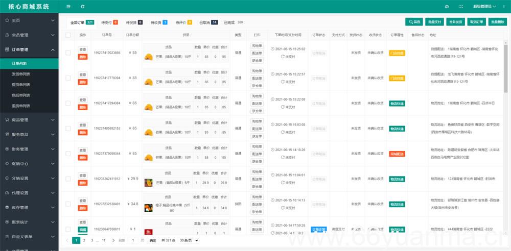 核心商城系统是基于 Asp.Net 9.0、Uni-App开发、支持可视化布局的小程序商城系统插图9